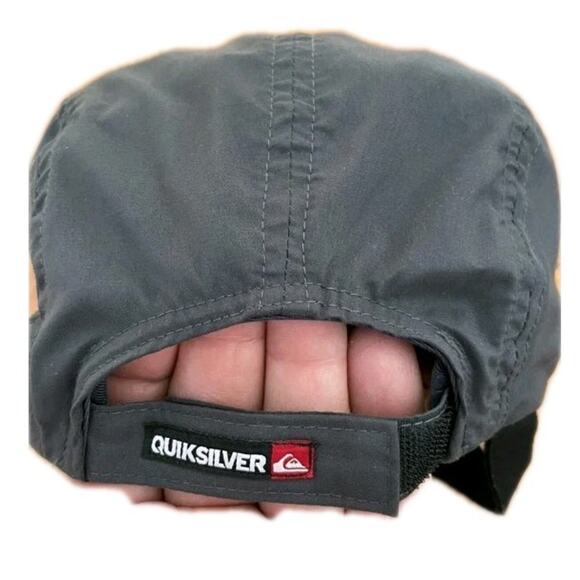 QUICKSILVER Gray Fishing/Surfing Strap Hat One Size - Unisex. - Picture 2 of 8